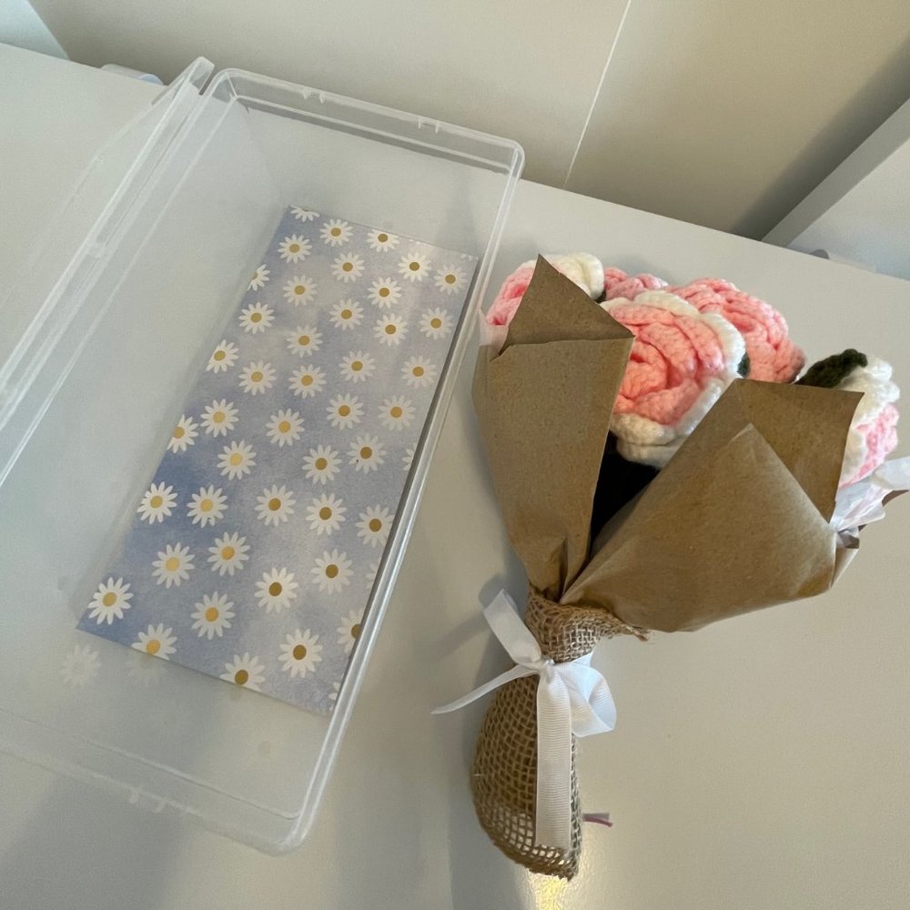 Handmade Crochet Bouquet (Roses) - Picture 10 of 13